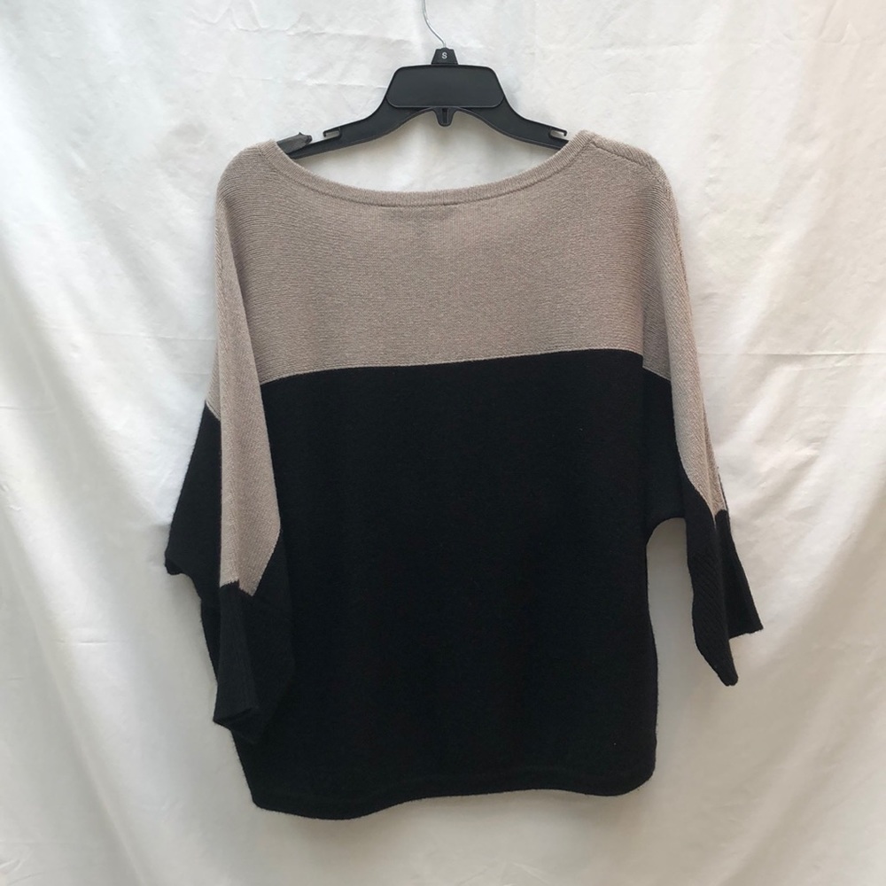 BCBG Maxazria Two Toned Sweater Shirt - Picture 2 of 3